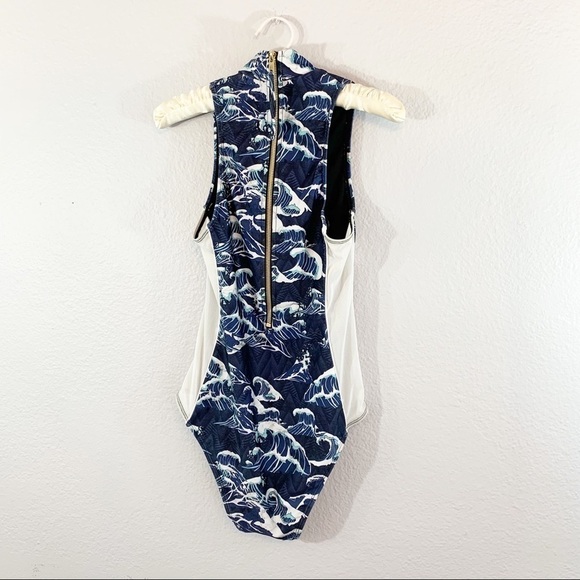 WE ARE HANDSOME Australia Cascade Collar Swimsuit - Picture 5 of 6